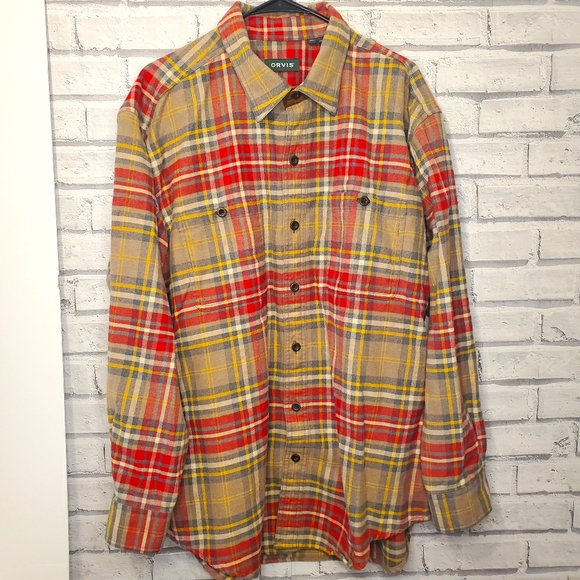 Orvis Other - Orvis "perfect flannel" plaid button-down